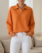 Mina | Women’s Collared Knit Sweater