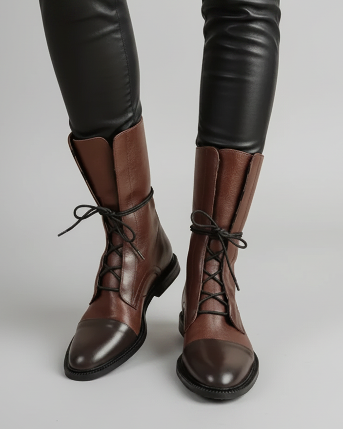 Keira | Women’s Lace Up Heel Boots