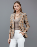 Palmer | Women’s Textured Lapel Blazer