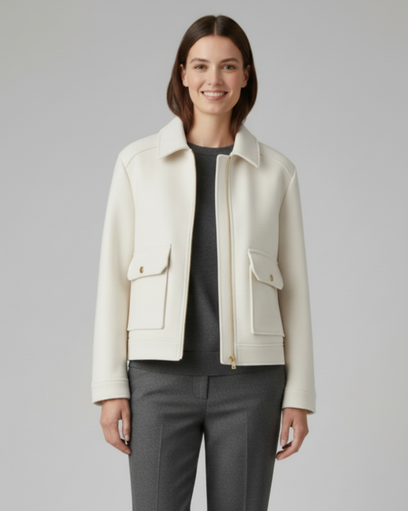 Ophelia | Women’s Collar Zip Jacket