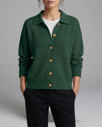 Myra | Women’s Button Collared Cardigan