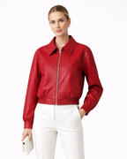 Aizelle | Women’s Zip Closure Bomber Jacket