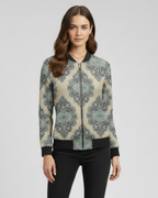 Bellamy | Women’s Floral Zip Jacket
