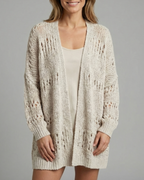 McKenna | Women’s  Front Long Sleeve Cardigan