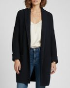 Katrina | Women’s V Neck Ribbed Cardigan
