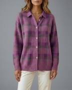 Cess | Women’s Check Pattern Cardigan