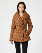 Emberly | Women’s Belted Quilted Coat