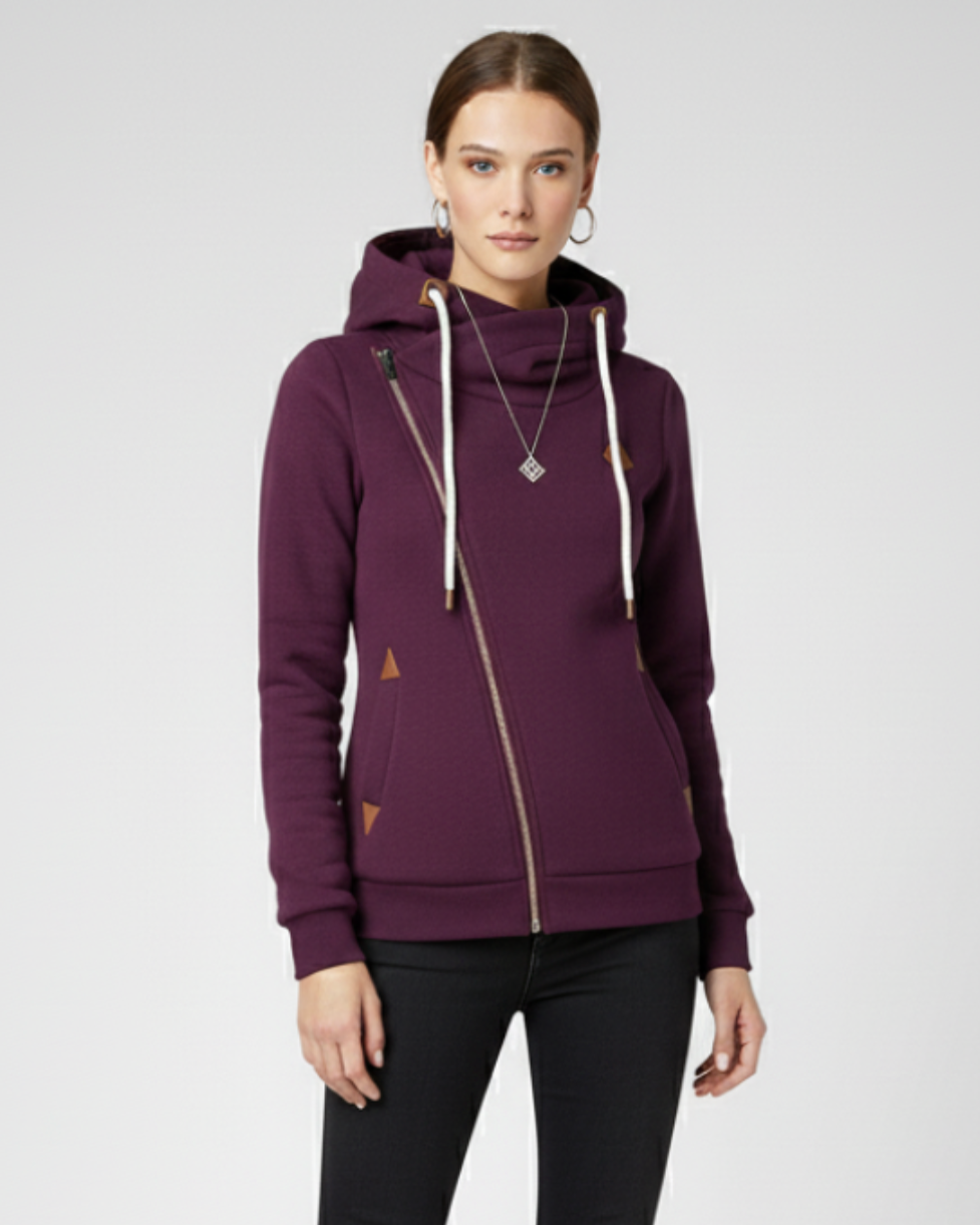 Vesper | Women’s Hooded Asymmetrical Jacket
