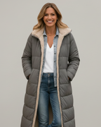 Cressida | Women’s Hooded Zip Long Coat