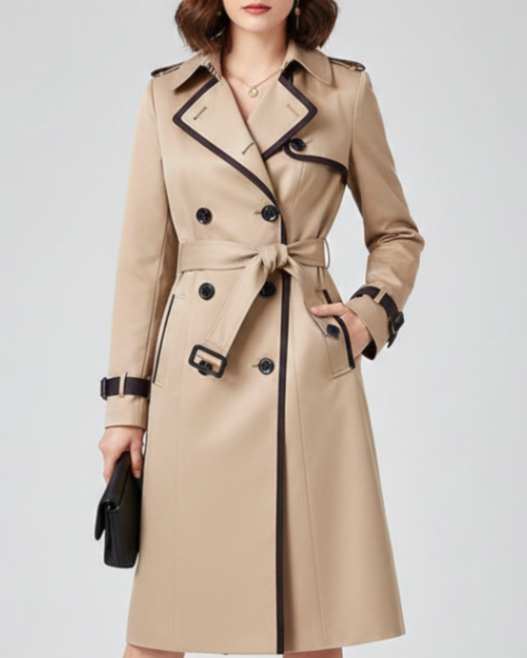 Hartleigh | Women’s Belted Trench Coat