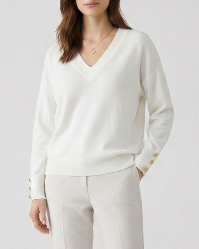 Caledria | Women’s Dropped Shoulder Sweater