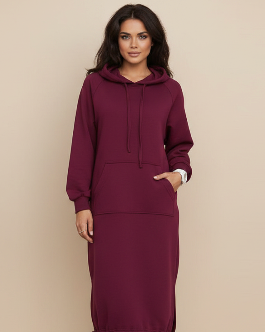 Odelisse | Women’s Longline Hooded Dress