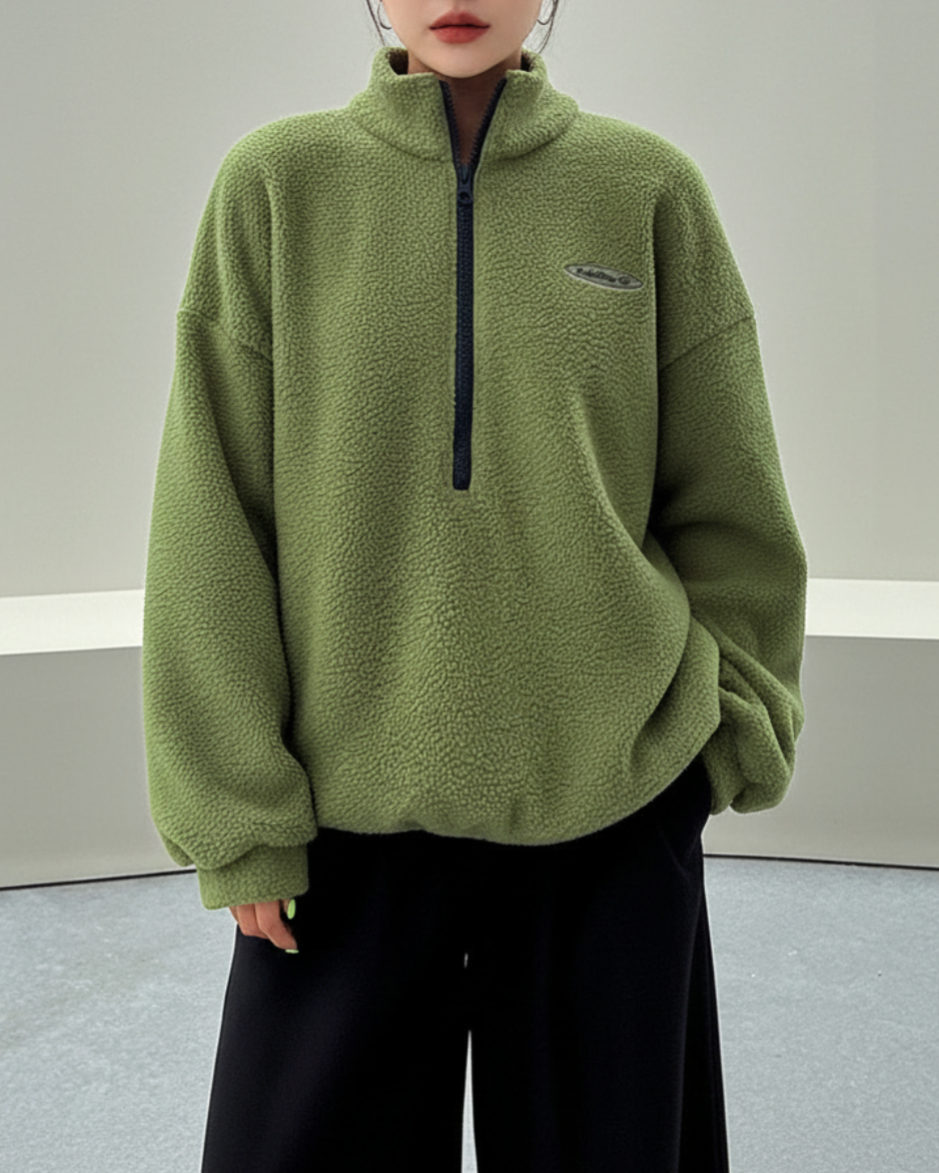 Aura | Women’s Quarter-Zip Pullover Sweater