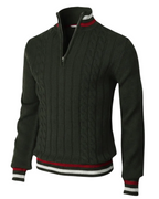 June | Men’s Cable Knit Sweater