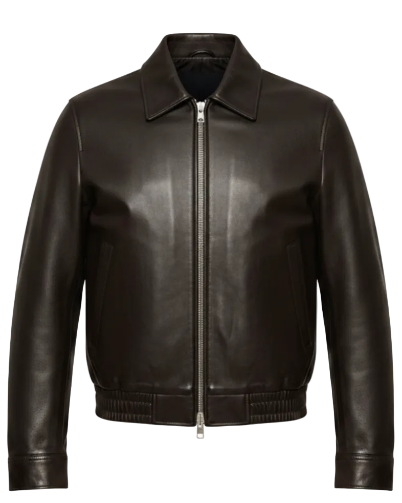 Grady | Men’s Leather Bomber Jacket