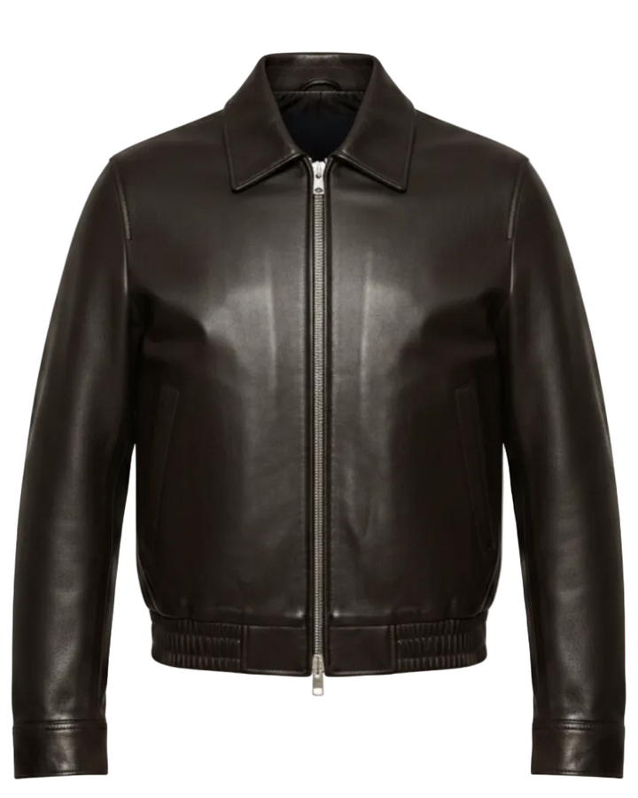 Grady | Men’s Leather Bomber Jacket