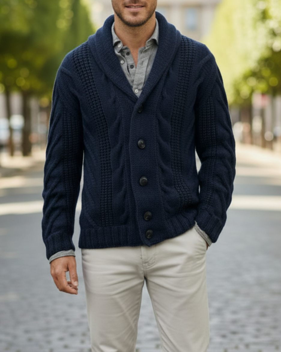 Garrison | Men’s Knit Shawl Cardigan