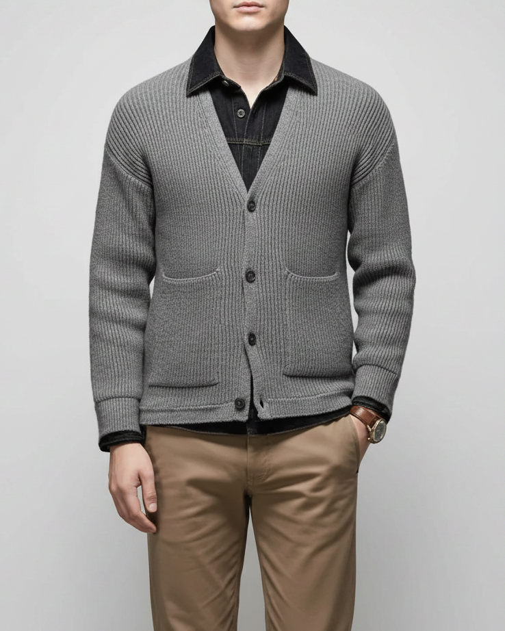 Rhett | Men’s  Button-Up Cardigan