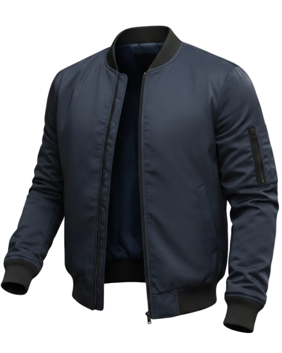 Bridger | Men’s Zip-Up Bomber Jacket