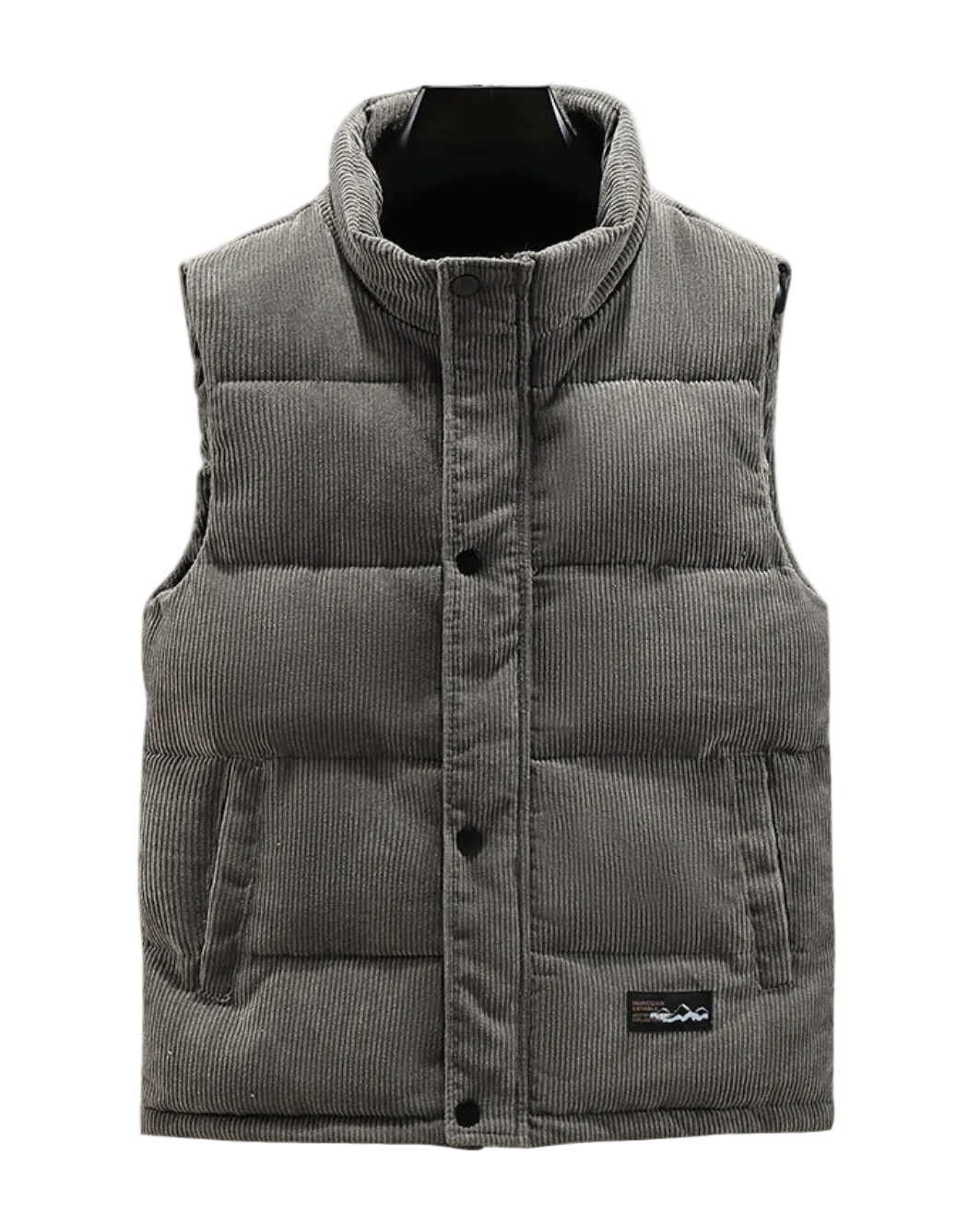 Ronan | Men’s Corduroy High-Collar Vest