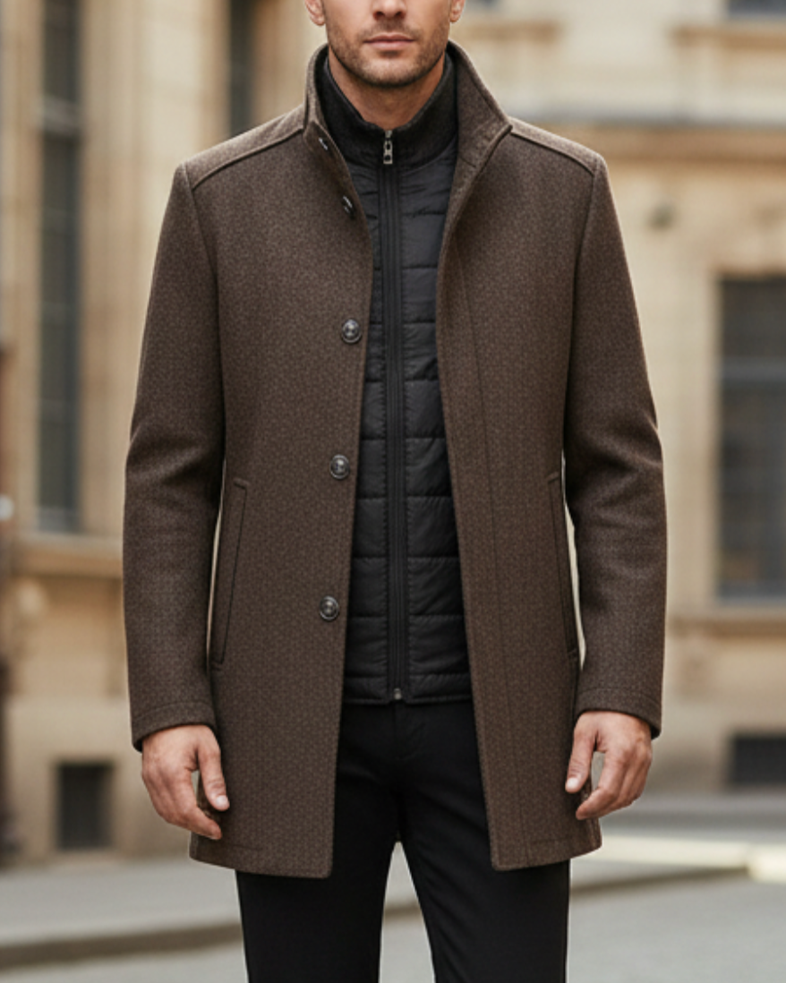Lachlan | Men’s Quilted Winter Coat
