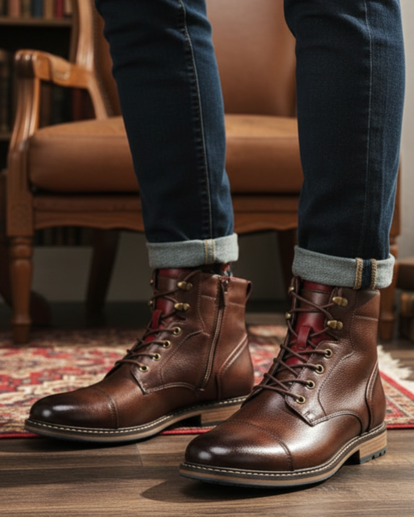 Warren | Men’s  Side-Zip Ankle Boots