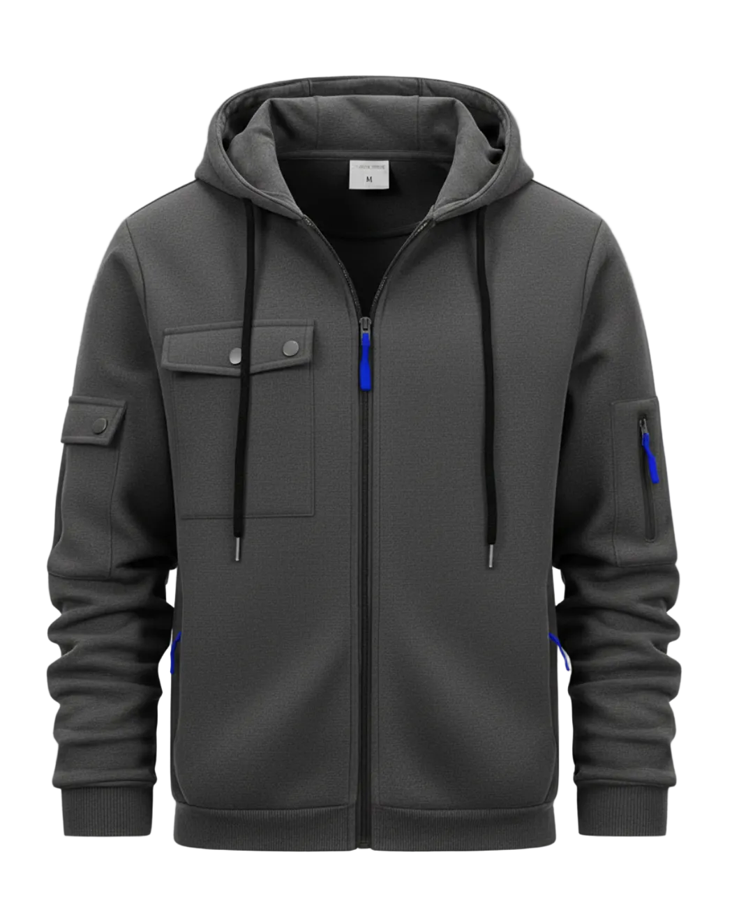 Zayden | Men’s Hooded Zip-Up Jacket