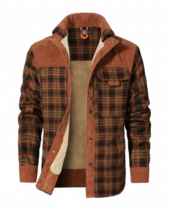 Axton | Men’s Plaid Field Jacket