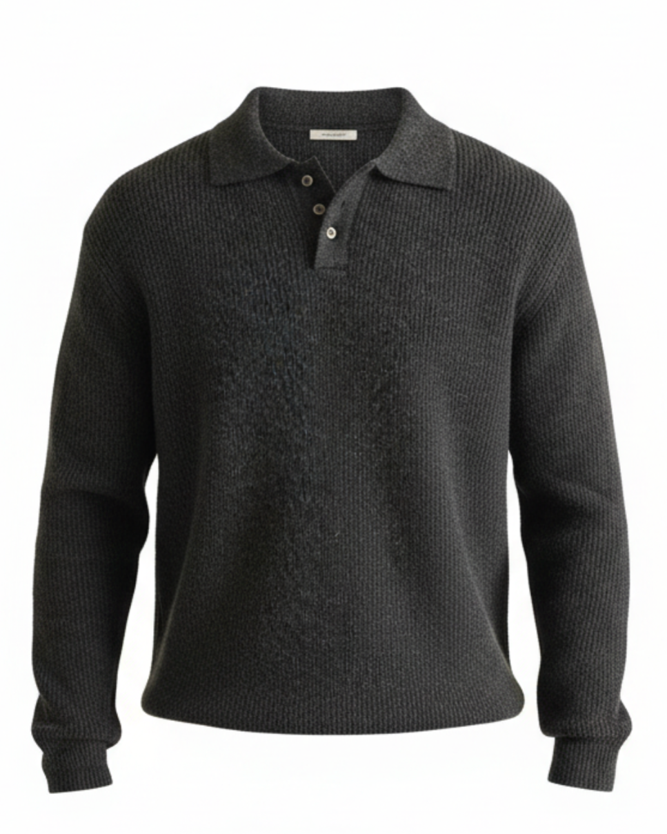 Harrison | Men’s Button-Neck Sweater
