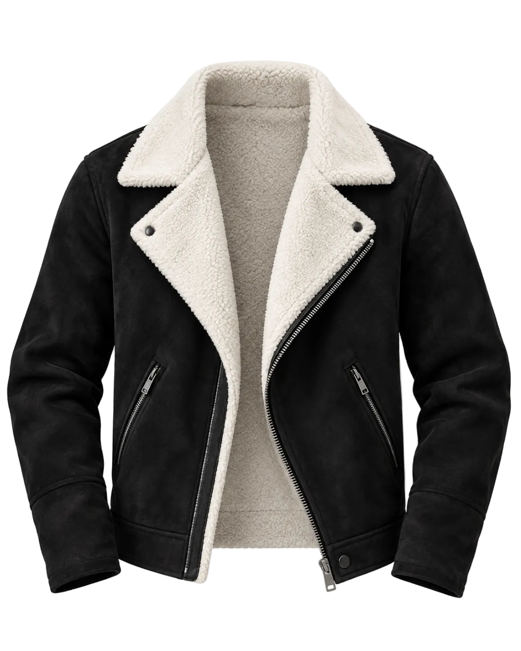Rafferty | Men’s Fur-Lined Suede Jacket