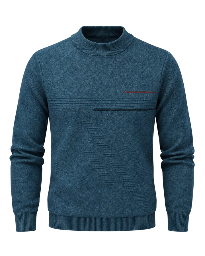 Gavin | Men’s Mock-Neck Knit Sweater
