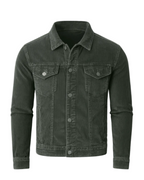 Anson | Men’s Corduroy Button-Front Jacket