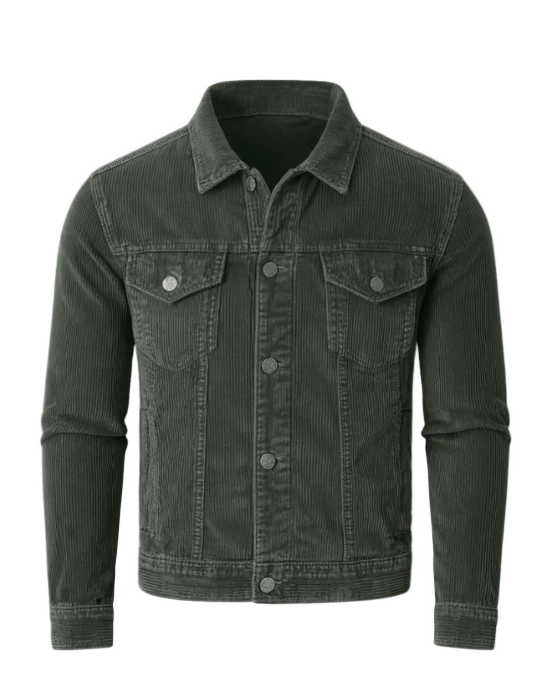 Anson | Men’s Corduroy Button-Front Jacket