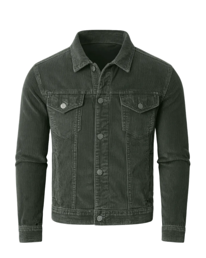 Anson | Men’s Corduroy Button-Front Jacket