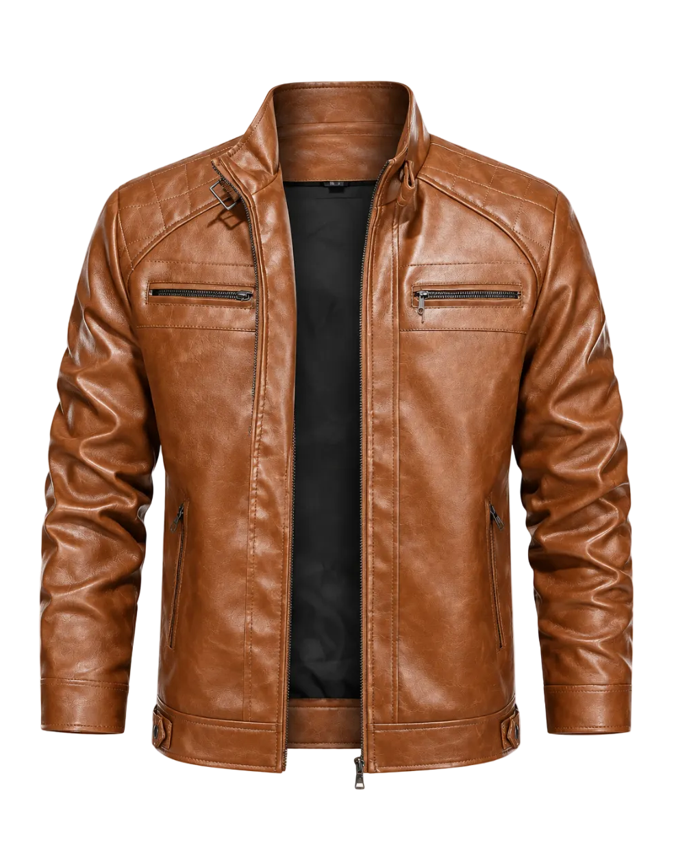 Grantham | Men’s Stand-Collar Zip-Up Jacket