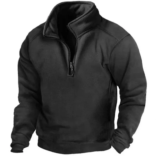Xian | Men’s Quarter-Zip Winter Sweater