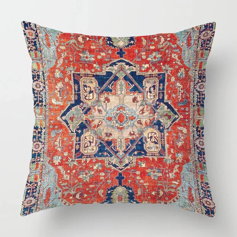 Elegant decorative pillow case blending easily with various home decor themes