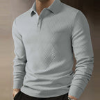 Wesley | Men’s Long Sleeve Polo Sweater