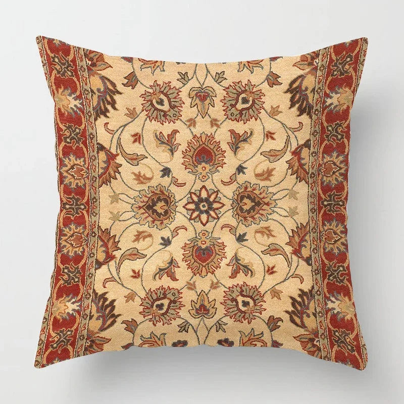 Modern decorative pillow cover placed on a couch for interior inspiration