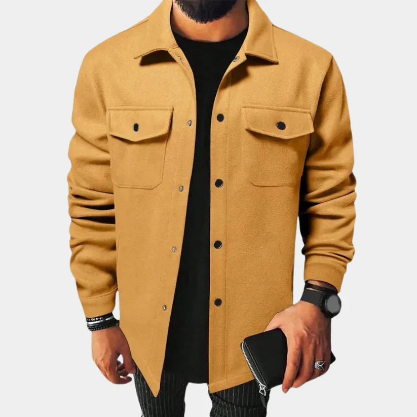Clarence | Men’s Button Utility Jacket