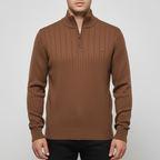 Nash | Men’s Ribbed Quarter-Zip Sweater