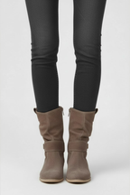 Zephyra | Women’s Zip Up Grip Sole Boots