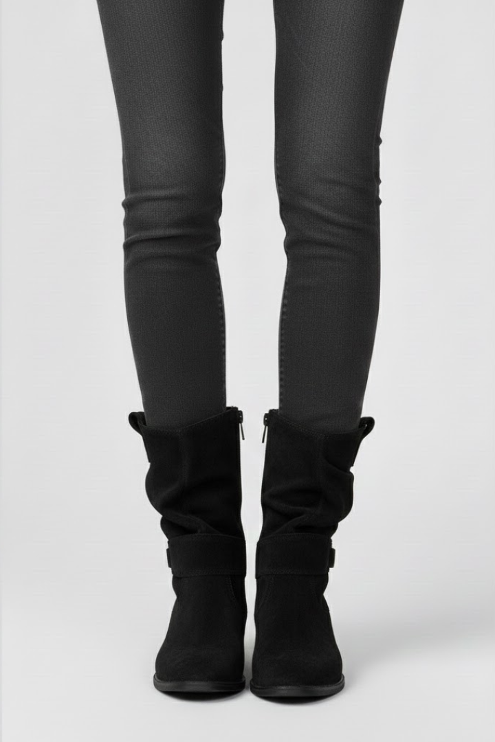 Zephyra | Women’s Zip Up Grip Sole Boots