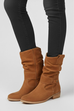 Zephyra | Women’s Zip Up Grip Sole Boots