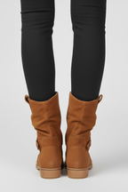 Zephyra | Women’s Zip Up Grip Sole Boots