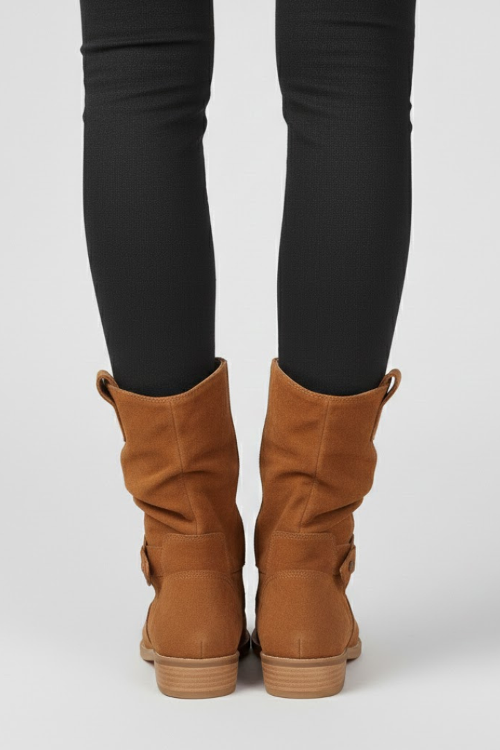 Zephyra | Women’s Zip Up Grip Sole Boots
