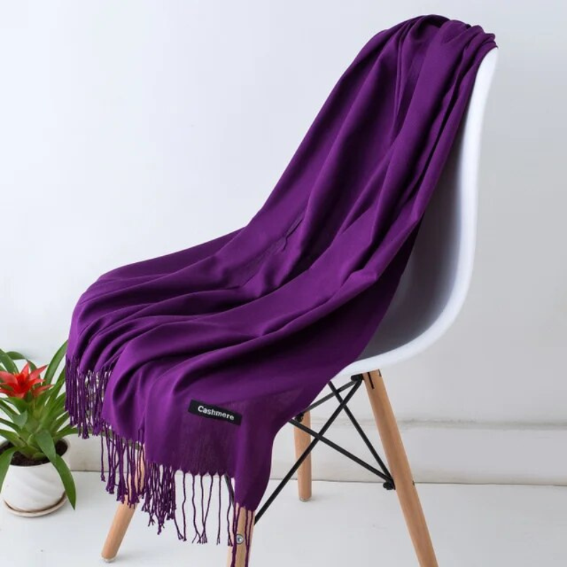 Attractive women's scarf displayed against a neutral background