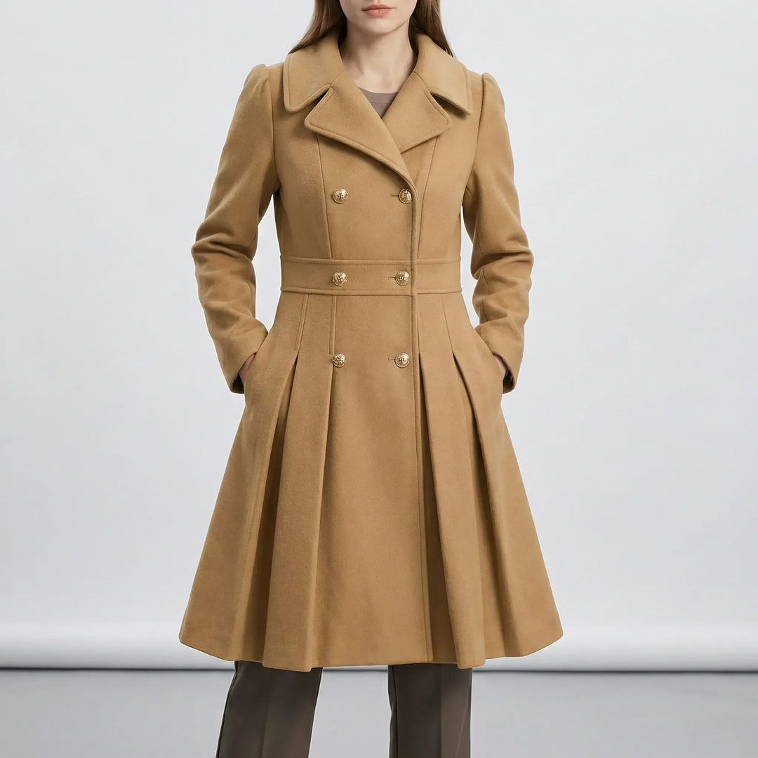 Textured fabric detail of the winter jacket outerwear piece