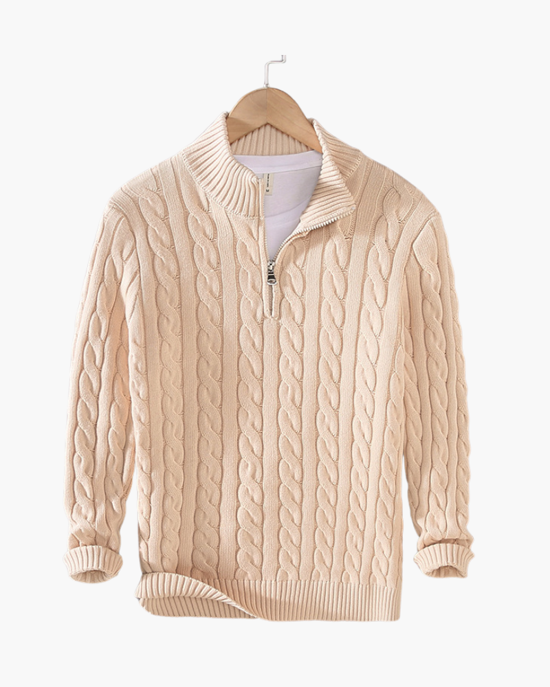 Everard | Men’s Knit Half-Zip Sweater
