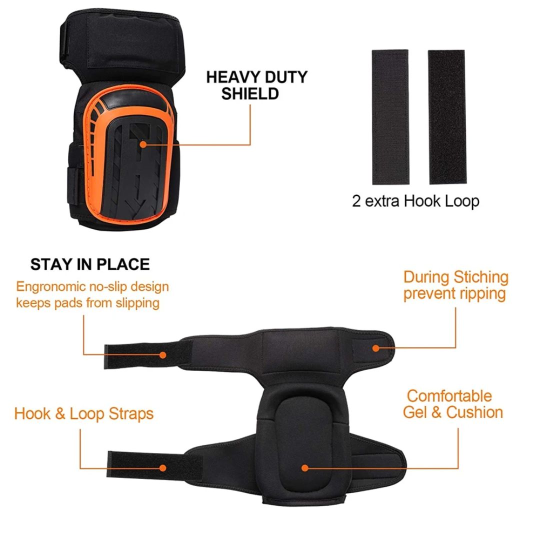 Reliable safety gear knee pads suitable for contractors and DIY enthusiasts